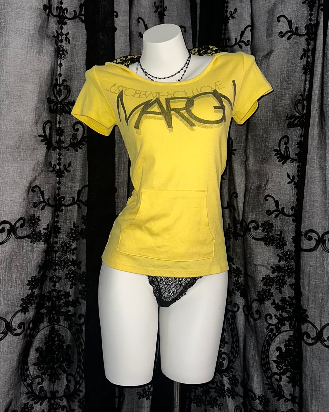 Yellow Kitch Hooded Short Sleeve 상품이미지3