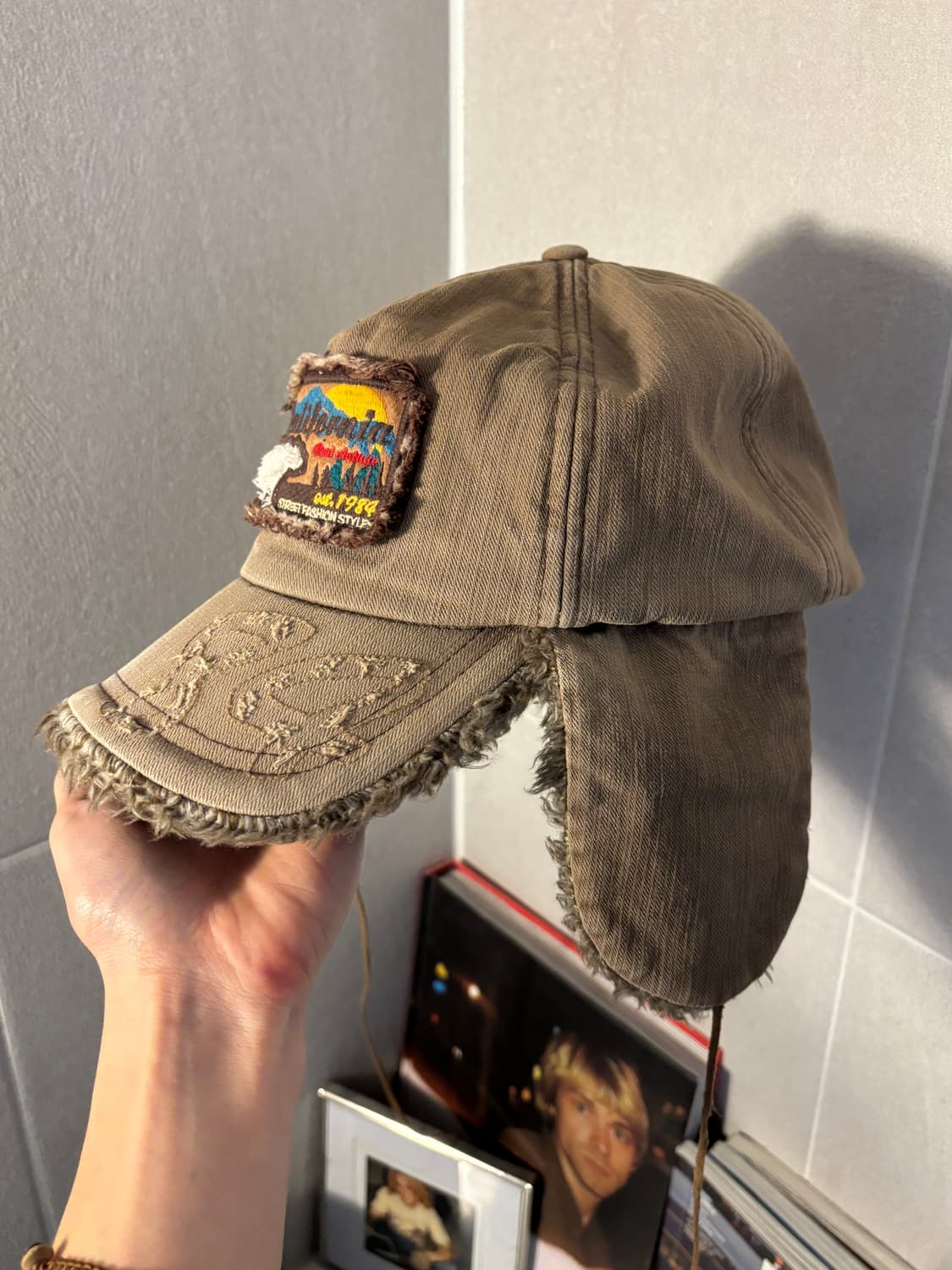 빈티지 트루퍼 캡 상품이미지2