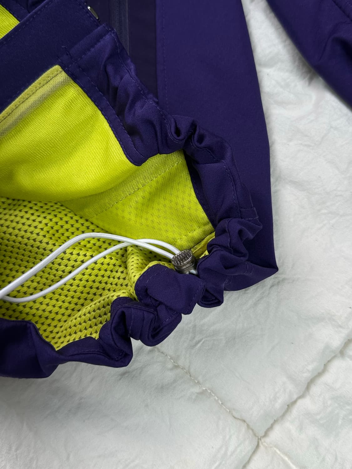 살로몬 태풍로고 바람막이 퍼플 라지 상품이미지4