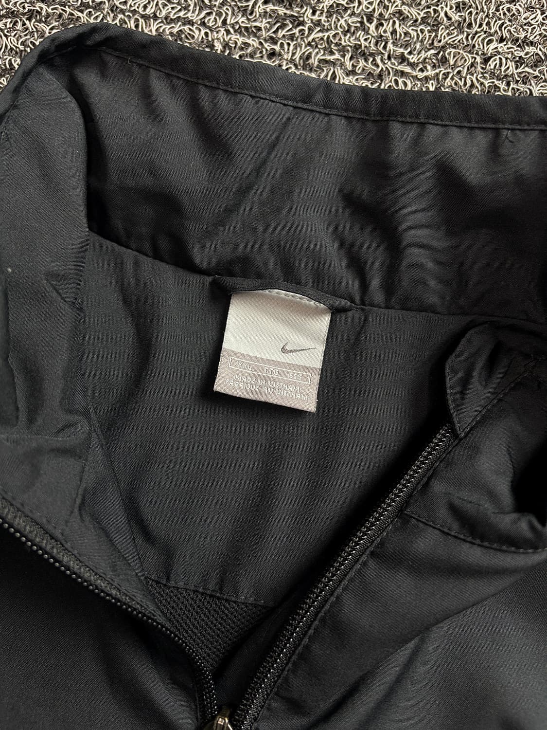 00s 나이키 스우시로고 블랙 미니멀 박시핏 바람막이 1471 상품이미지3