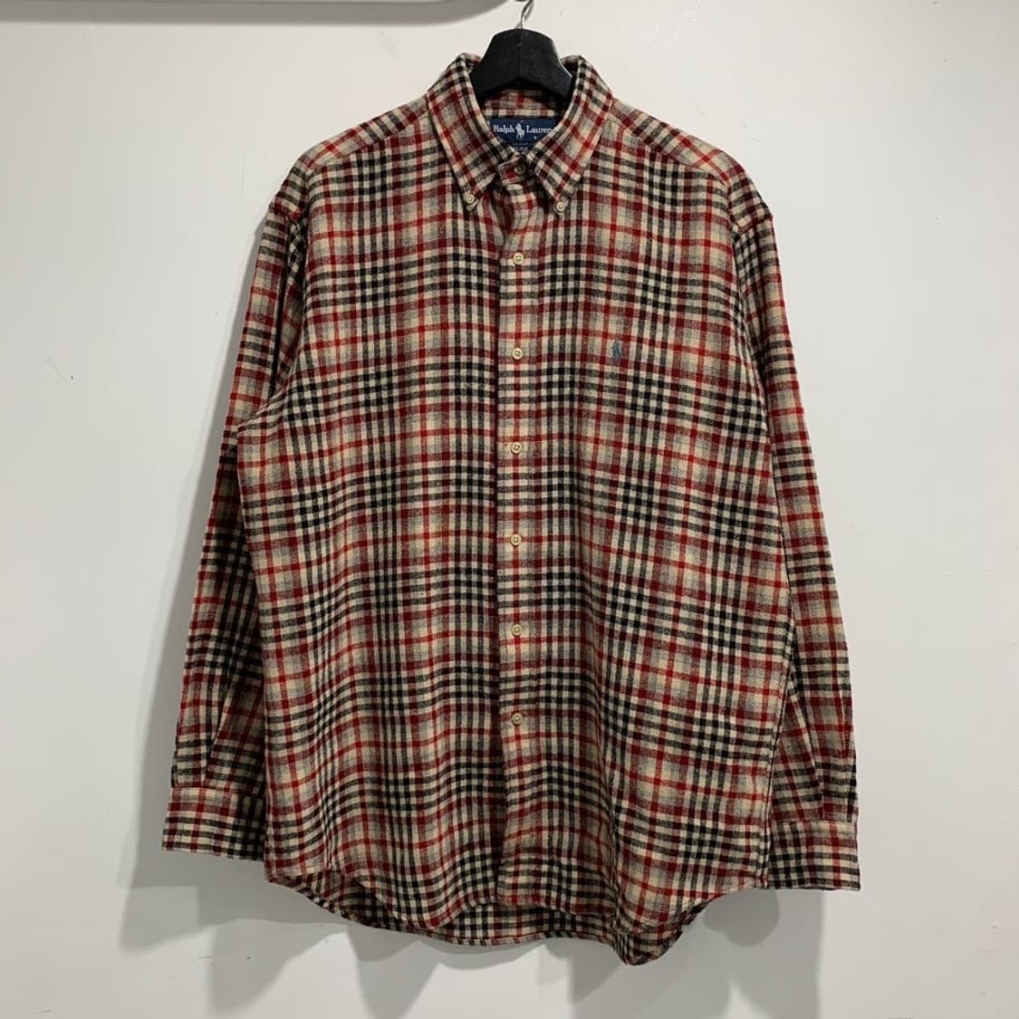 폴로 랄프로렌 헤비 체크셔츠 상품이미지2