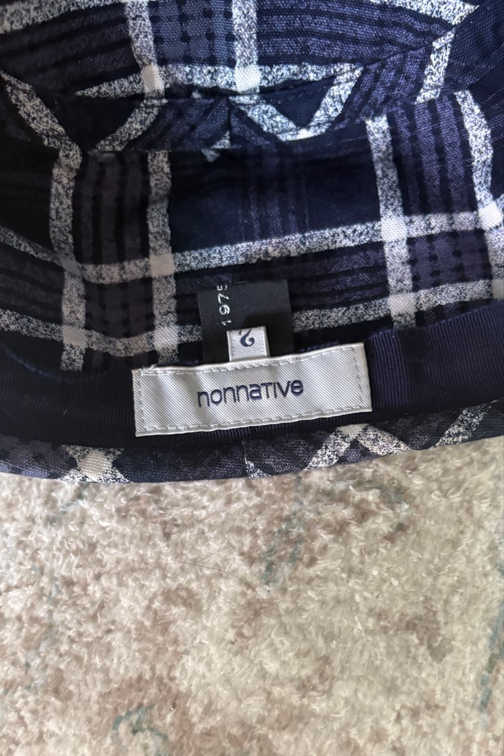 Nonnative Plaid Work Cap 상품이미지5