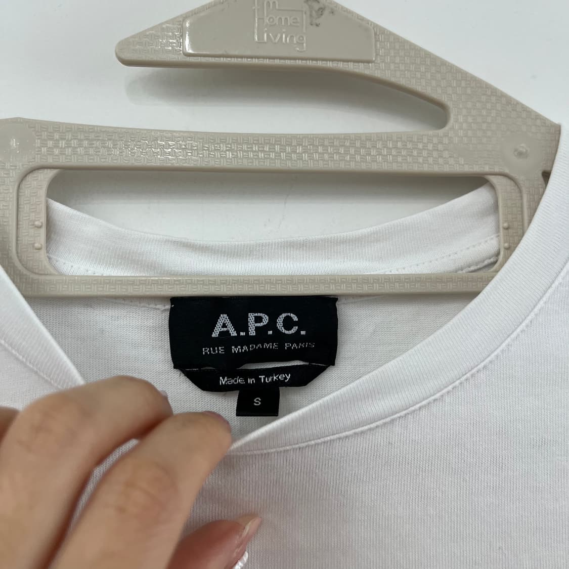 아페쎄 VPC 로고 화이트 반팔 티셔츠 상품이미지5