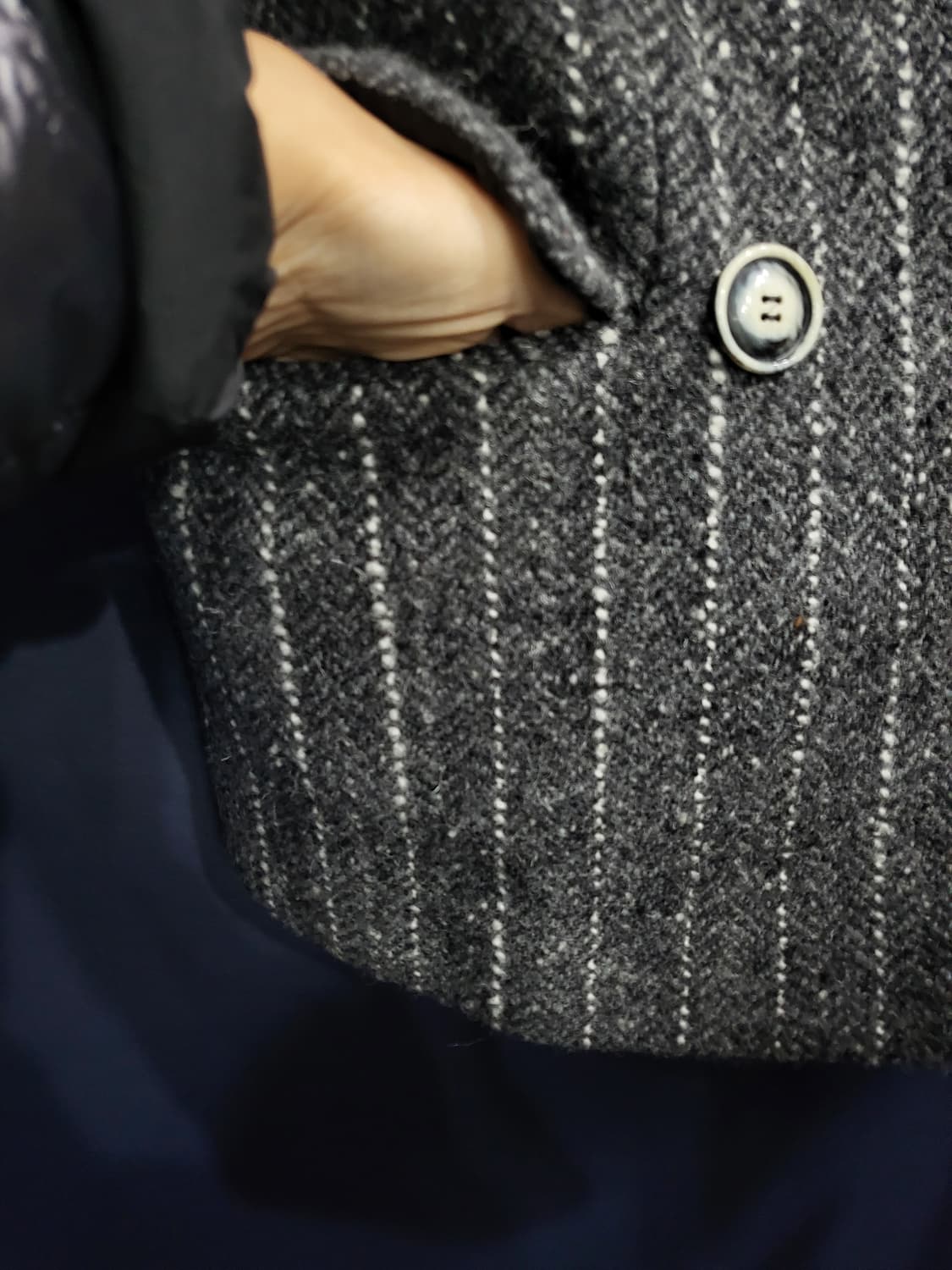 이자벨마랑 울 스트라이프 더블자켓 상품이미지3