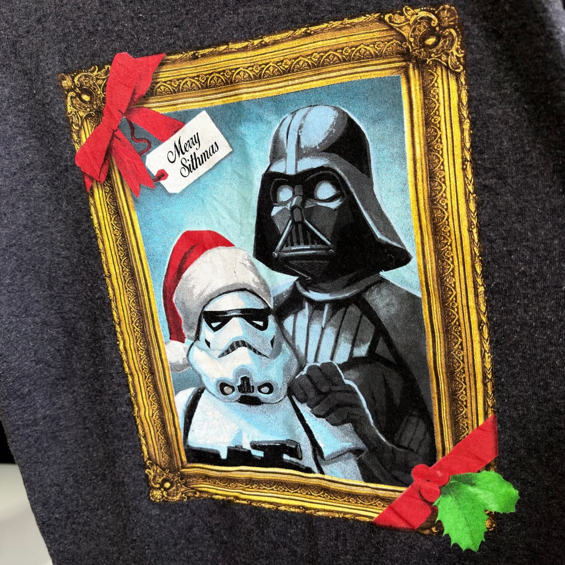 스타워즈 Merry Sithmas 그래픽 티 상품이미지3