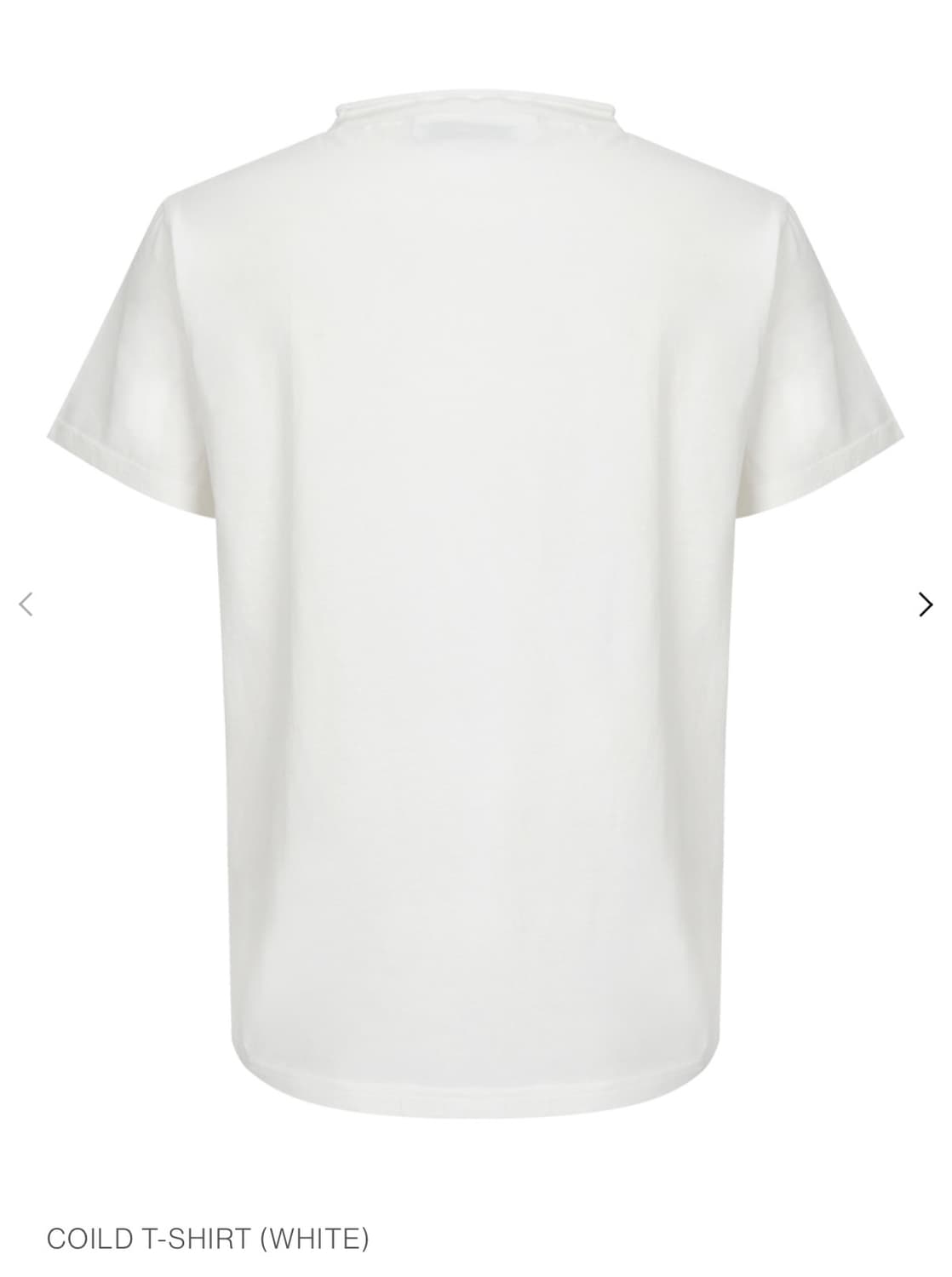 리젤서비스 COILD T-SHIRT (WHITE) 1사이즈 상품이미지1