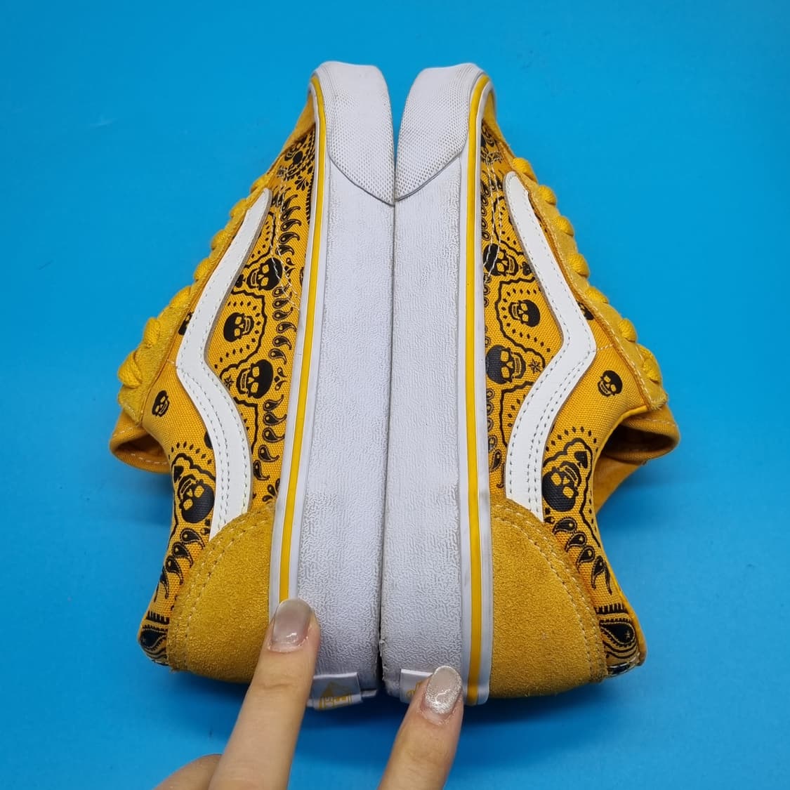 반스 올드스쿨 옐로우 스니커즈225 상품이미지5