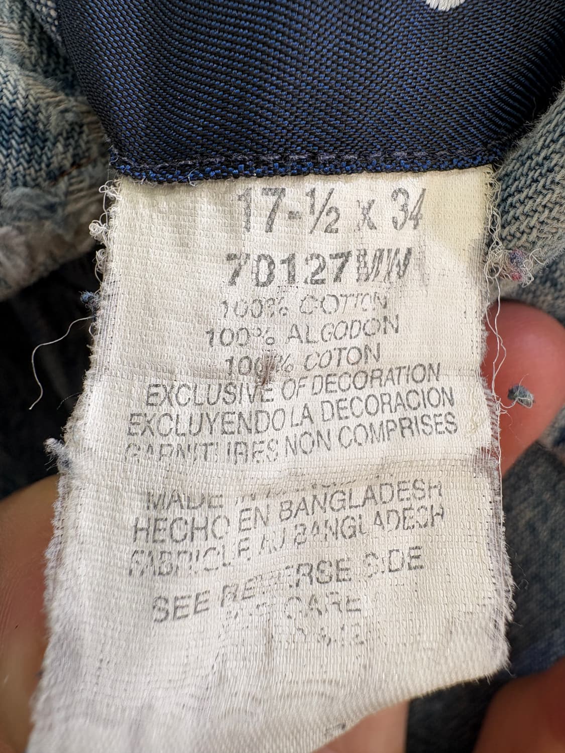 WRANGLER 데님셔츠 상품이미지7