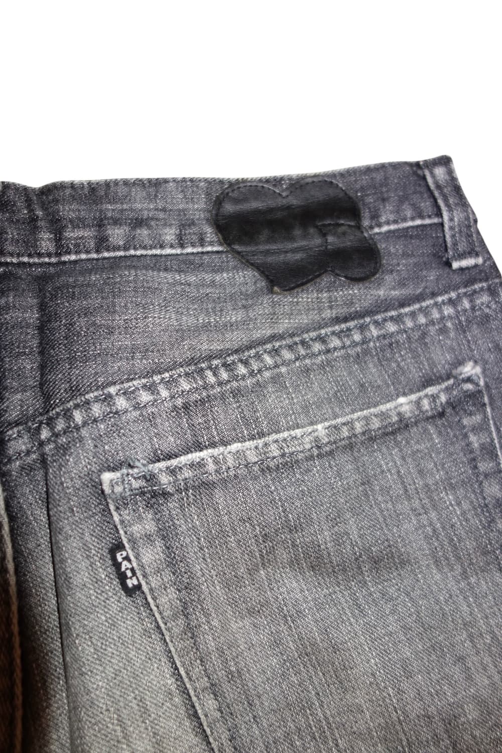 •넘버나인AW04 “Give Peace a Chance” 패치워크 데님 상품이미지7