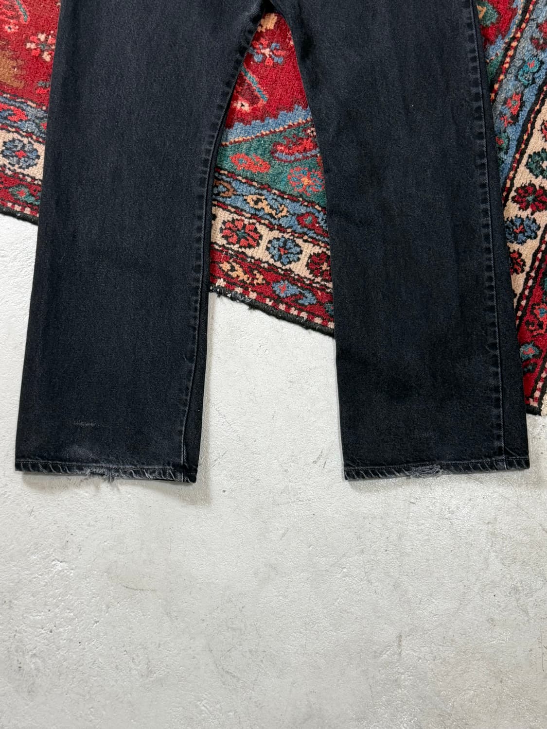 00's 빈티지 리바이스 517 블랙 부츠컷 플레어진 상품이미지9