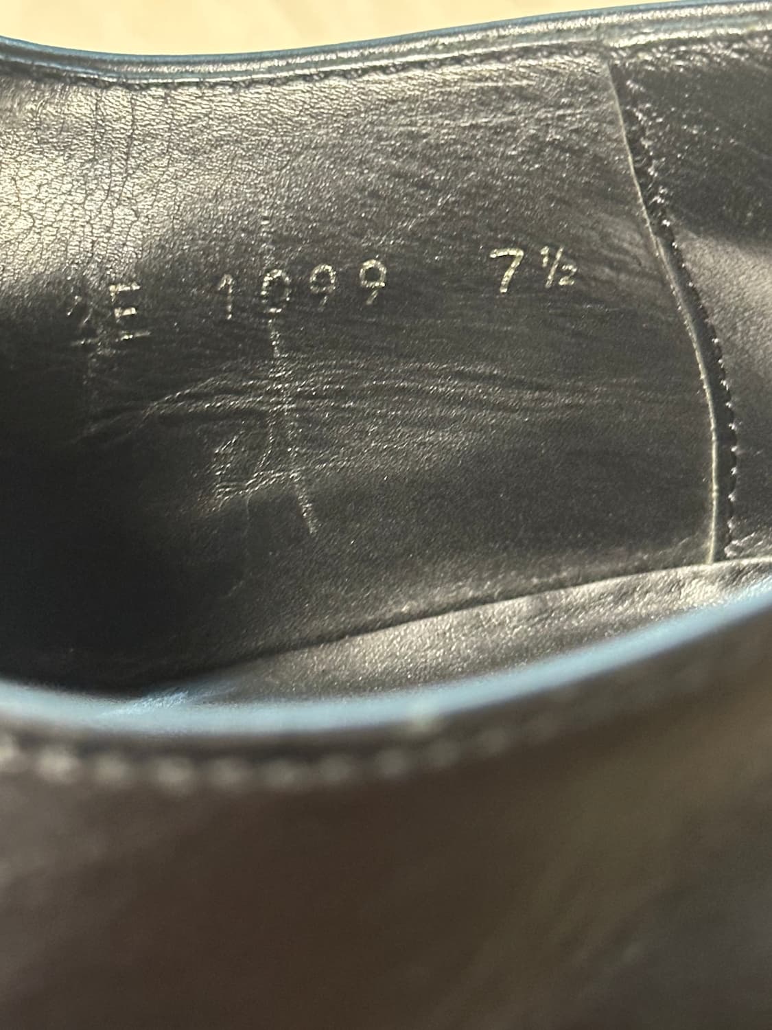 (UK7.5) 프라다 빈티지 스플릿 더비 상품이미지6