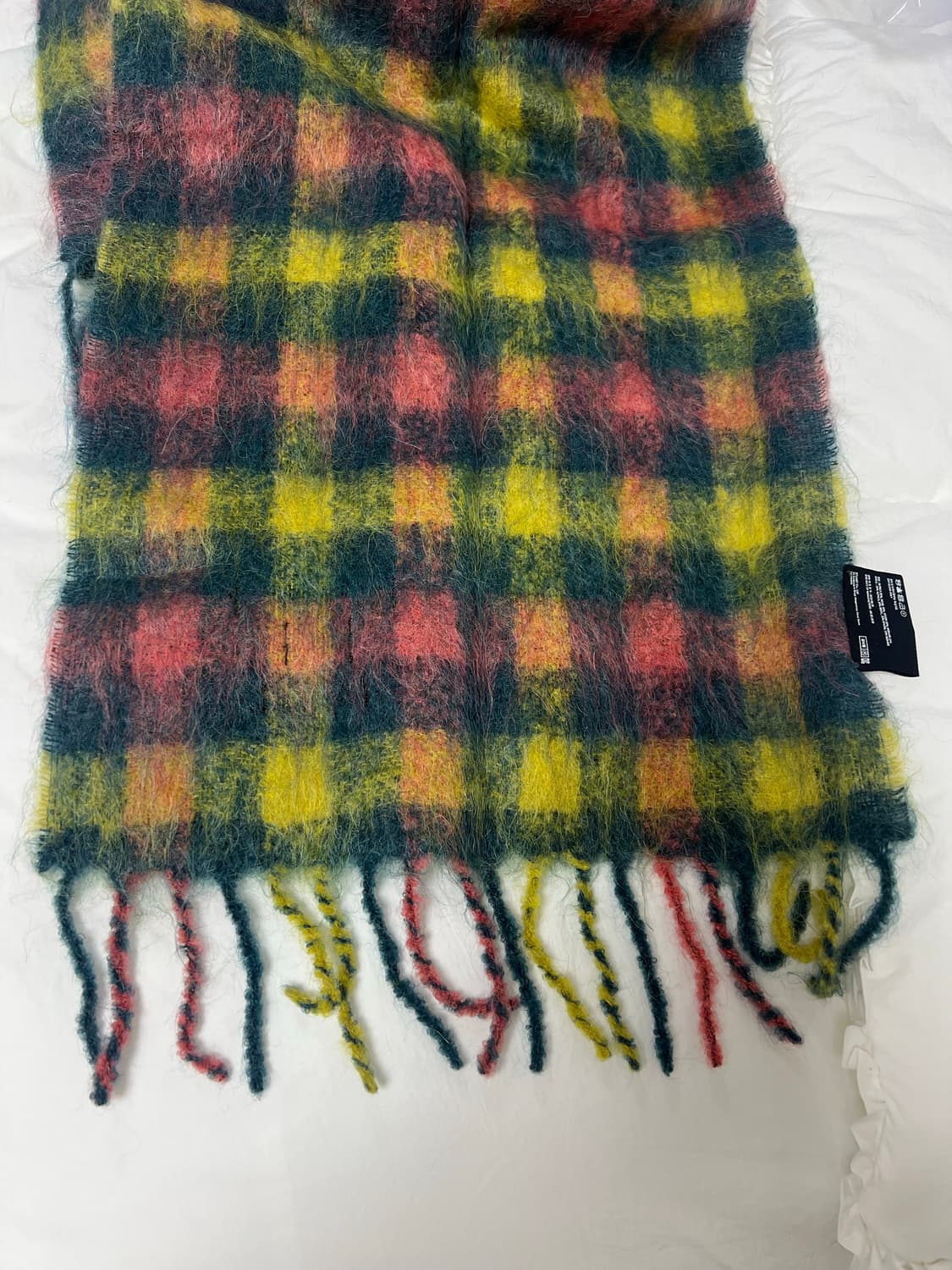 앤더슨벨 베니토 체크 머플러 상품이미지4