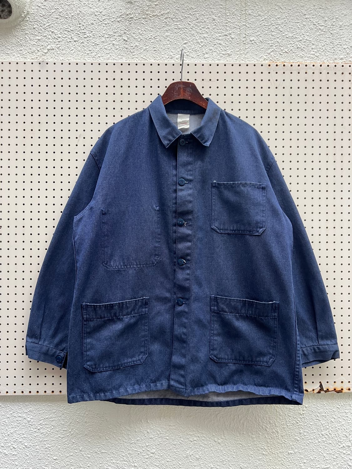 OLD VINTAGE DENIM FRENCH WORK 빈티지프렌치워크자켓 상품이미지1