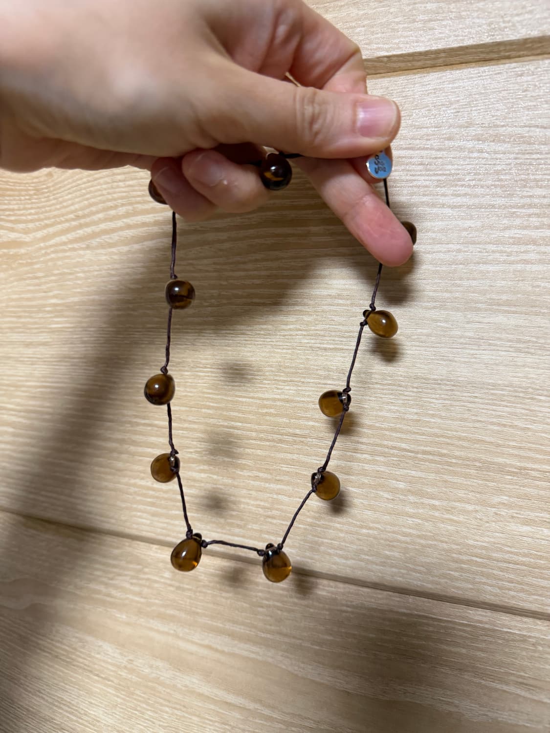 Sisi joia Noue Necklace brown 상품이미지2