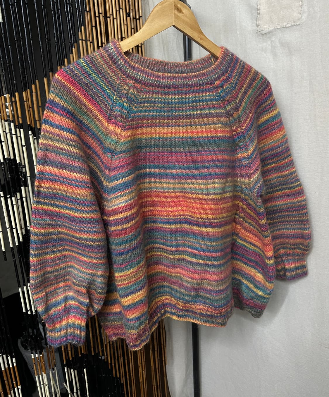 hippie rainbow knit 상품이미지2