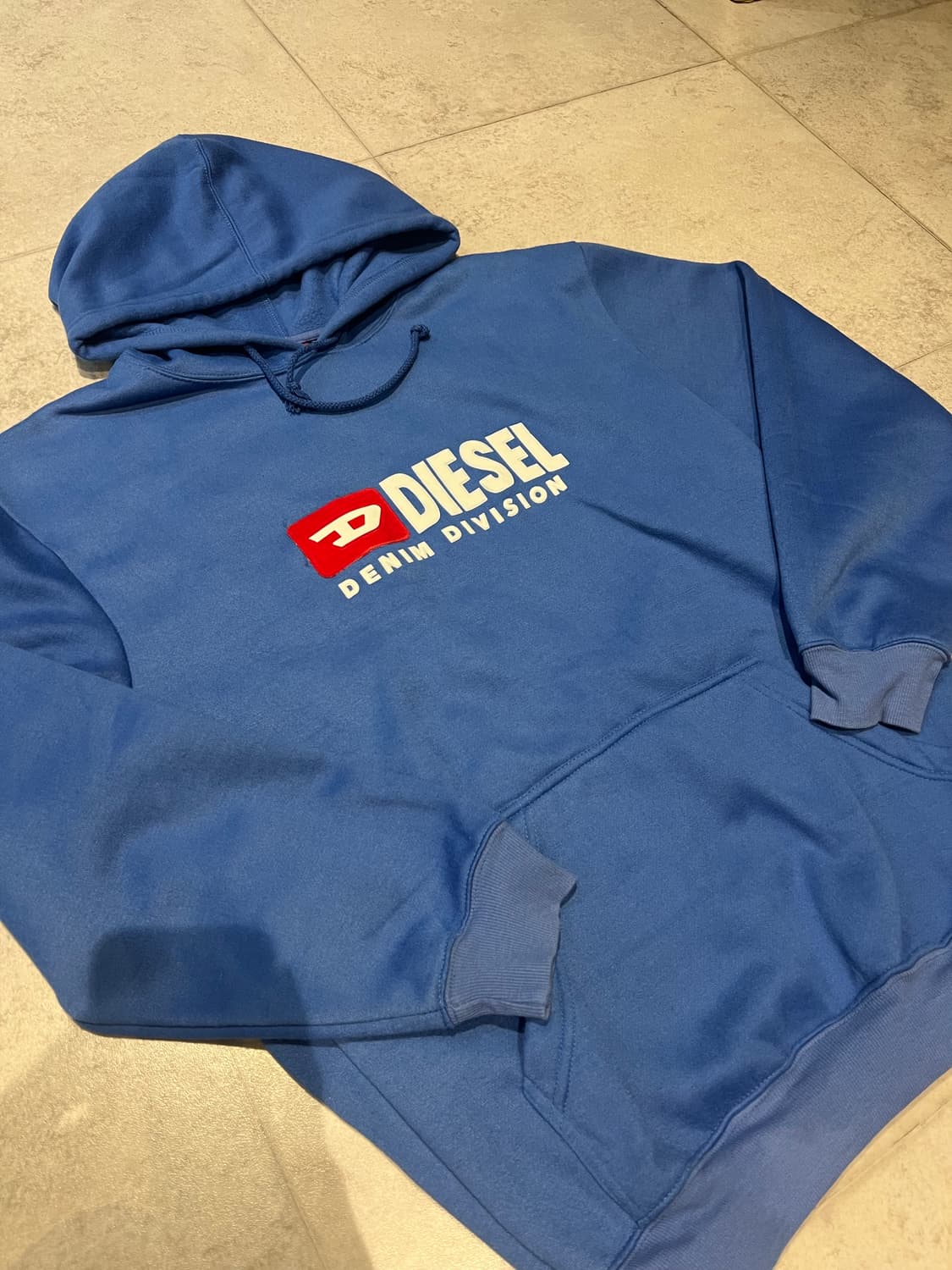 디젤 로고 후드 상품이미지1