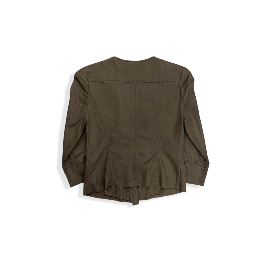 Brown Khaki Napoleon Short Jacket 상품이미지3