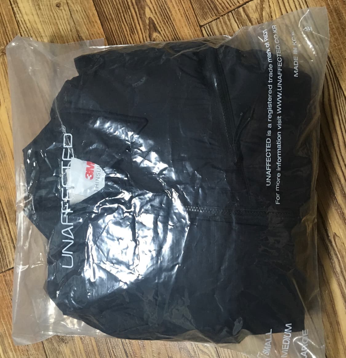 언어펙티드 패디드 셔츠 자켓 블랙 판매합니다 상품이미지4