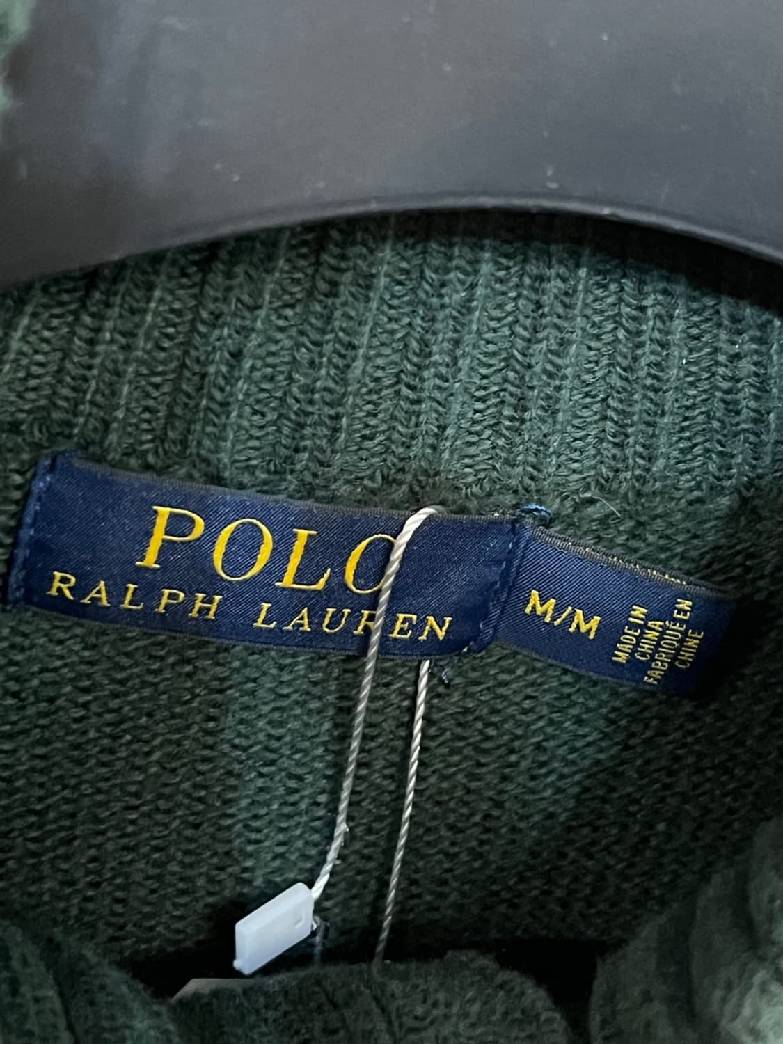 폴로 랄프로렌 버튼 업 코튼 니트 상품이미지5