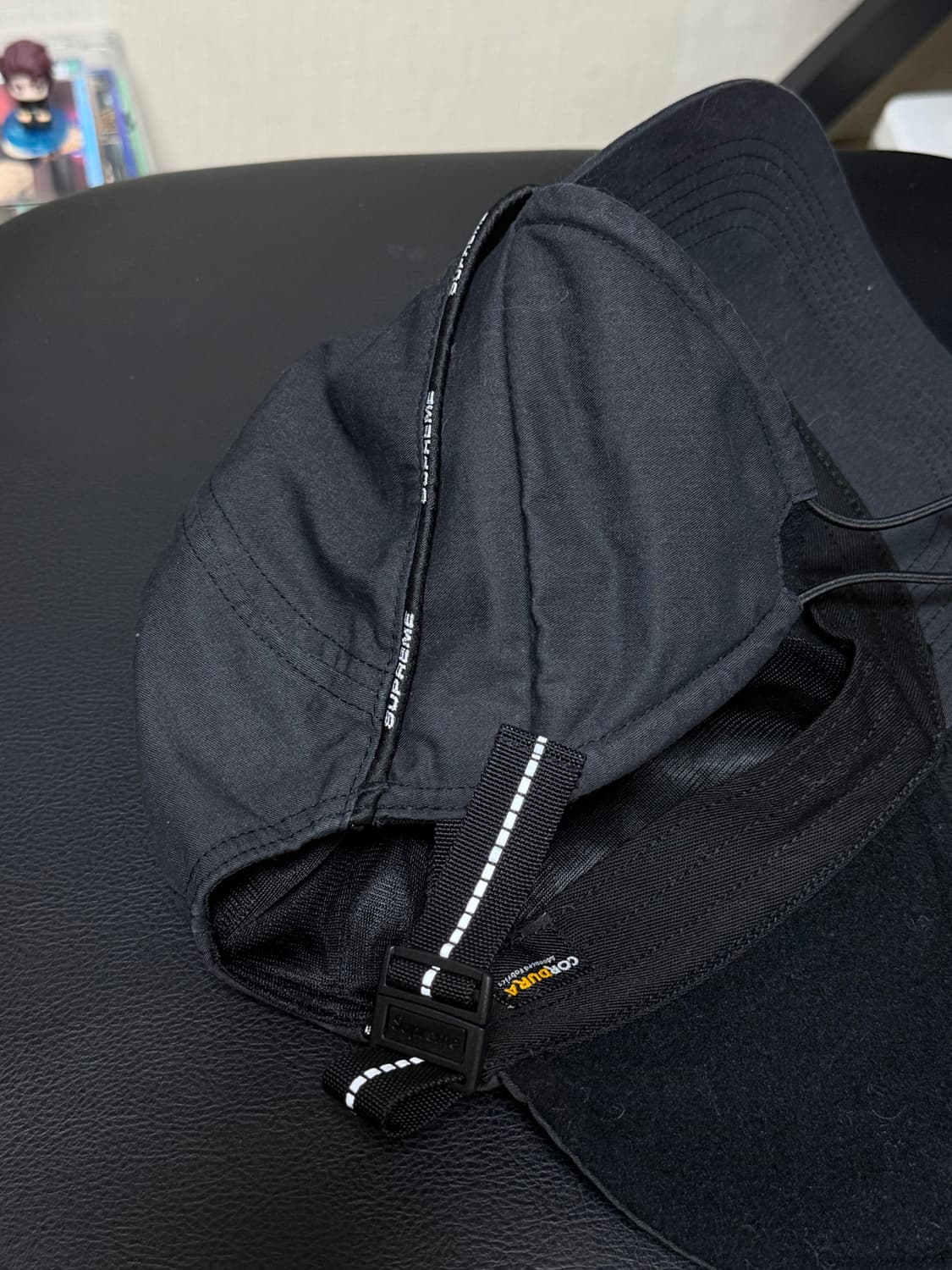 슈프림 패커블 캠프캡 블랙 상품이미지3