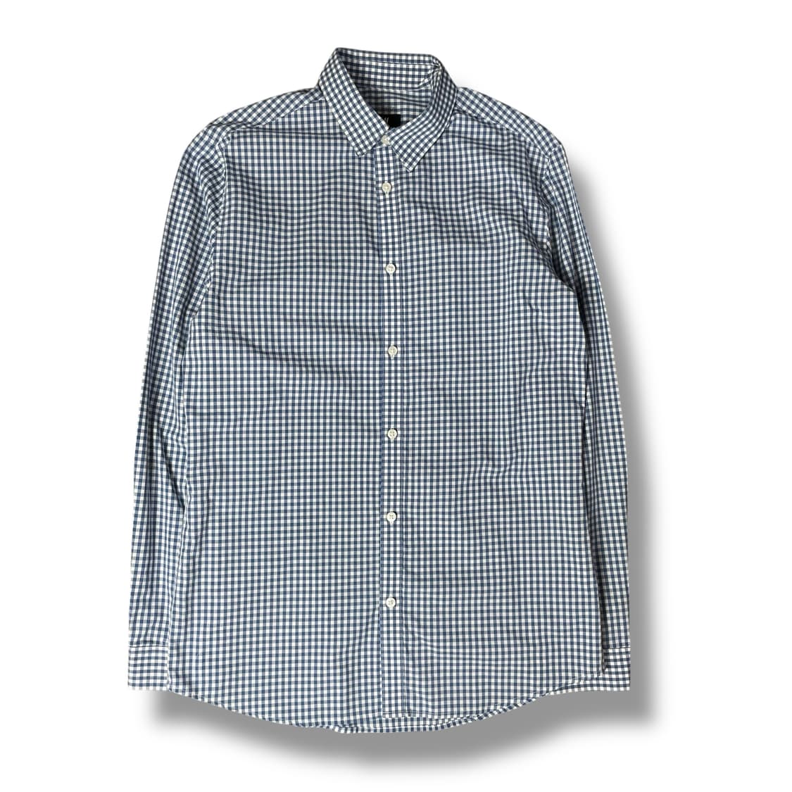 H&M 슬림핏 코튼 블렌드 셔츠 M 상품이미지1