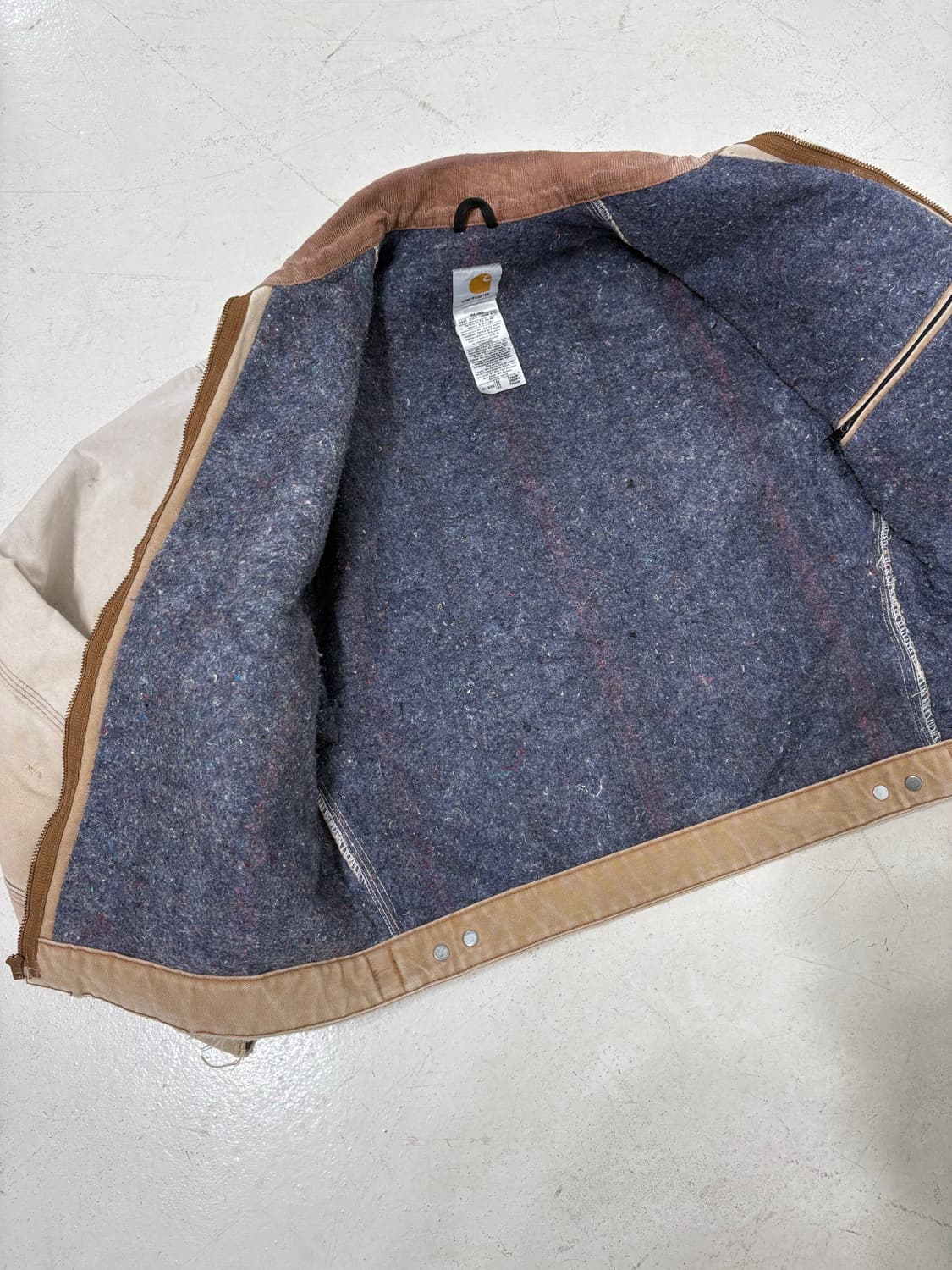 00's Carhartt Faded J01 BRN Detroit JK 상품이미지7