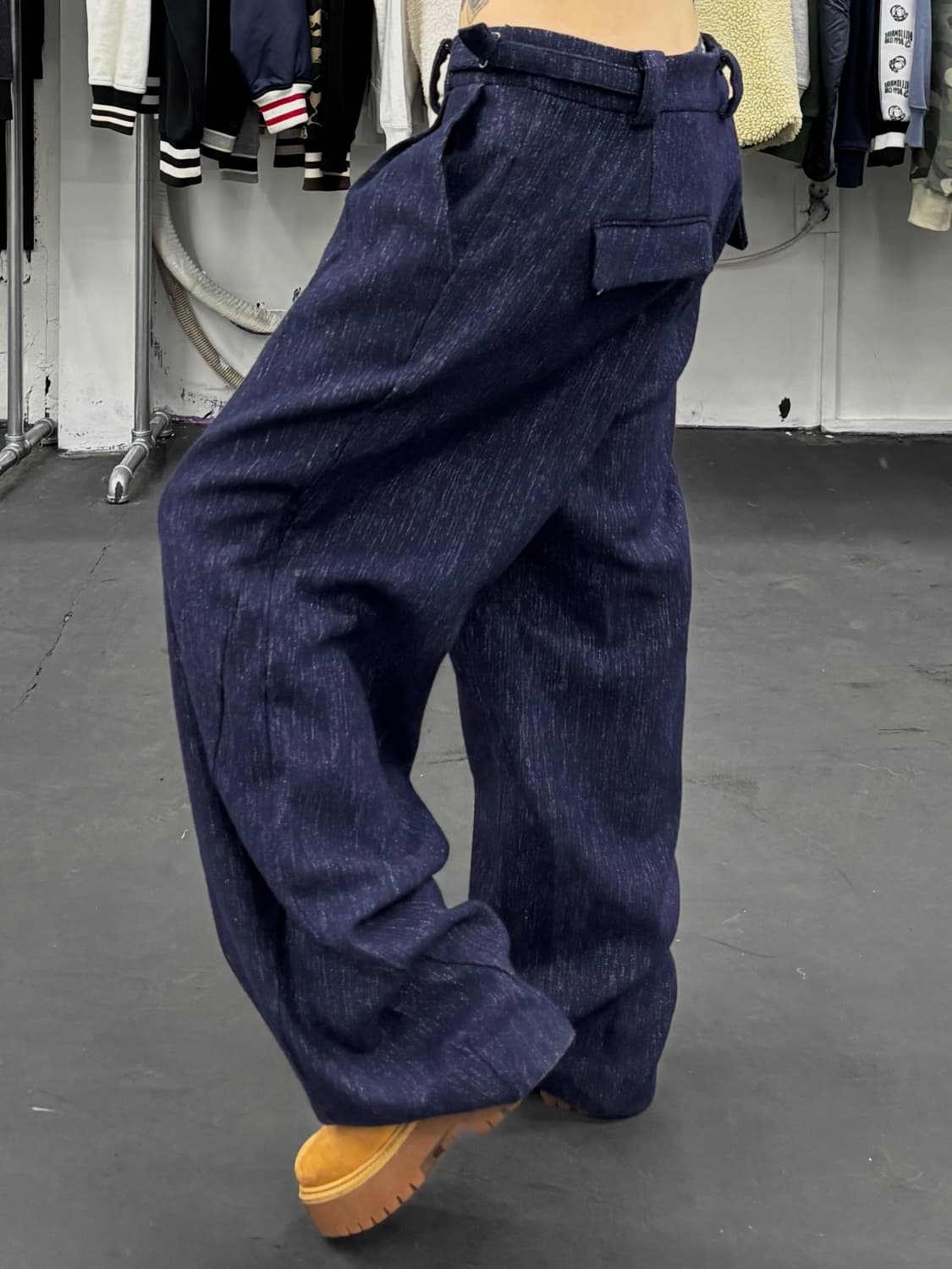 해칭룸 트위드 울 팬츠 상품이미지4