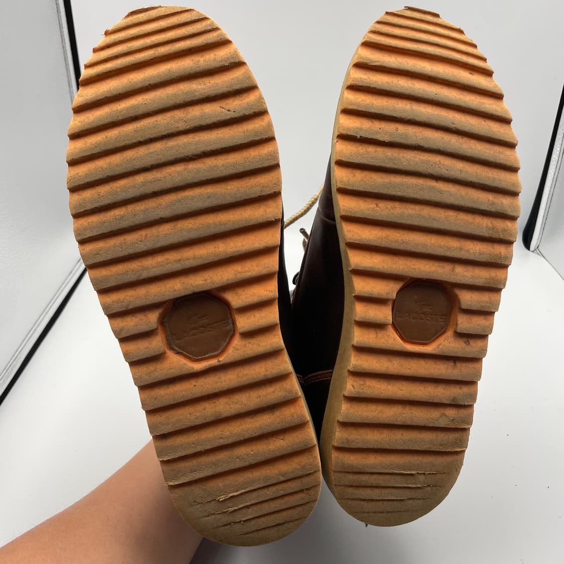 라코스테 가죽 남성 워커 부츠 270 상품이미지7