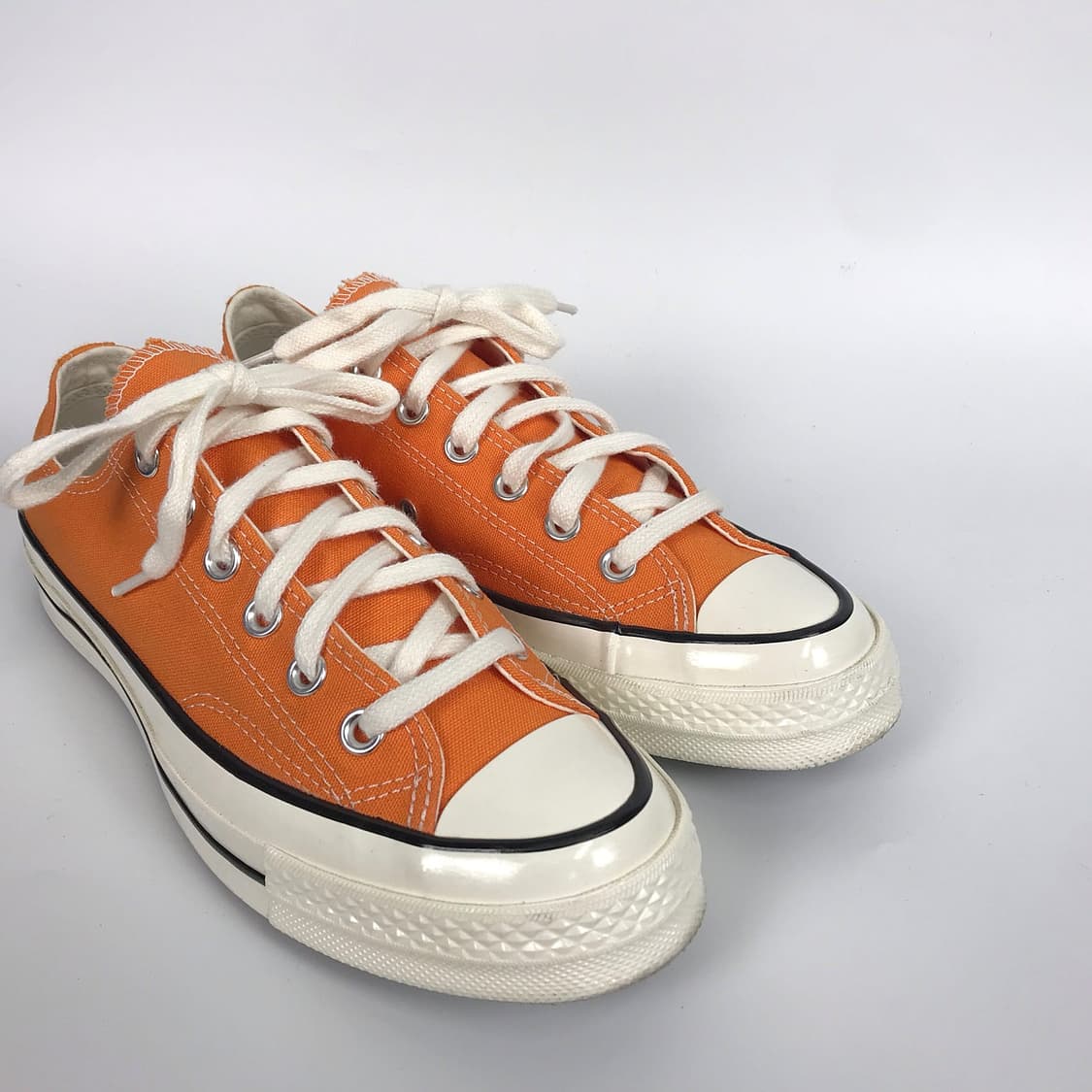 컨버스 척70 시즈널컬러 주황색 신발 남성250 상품이미지3