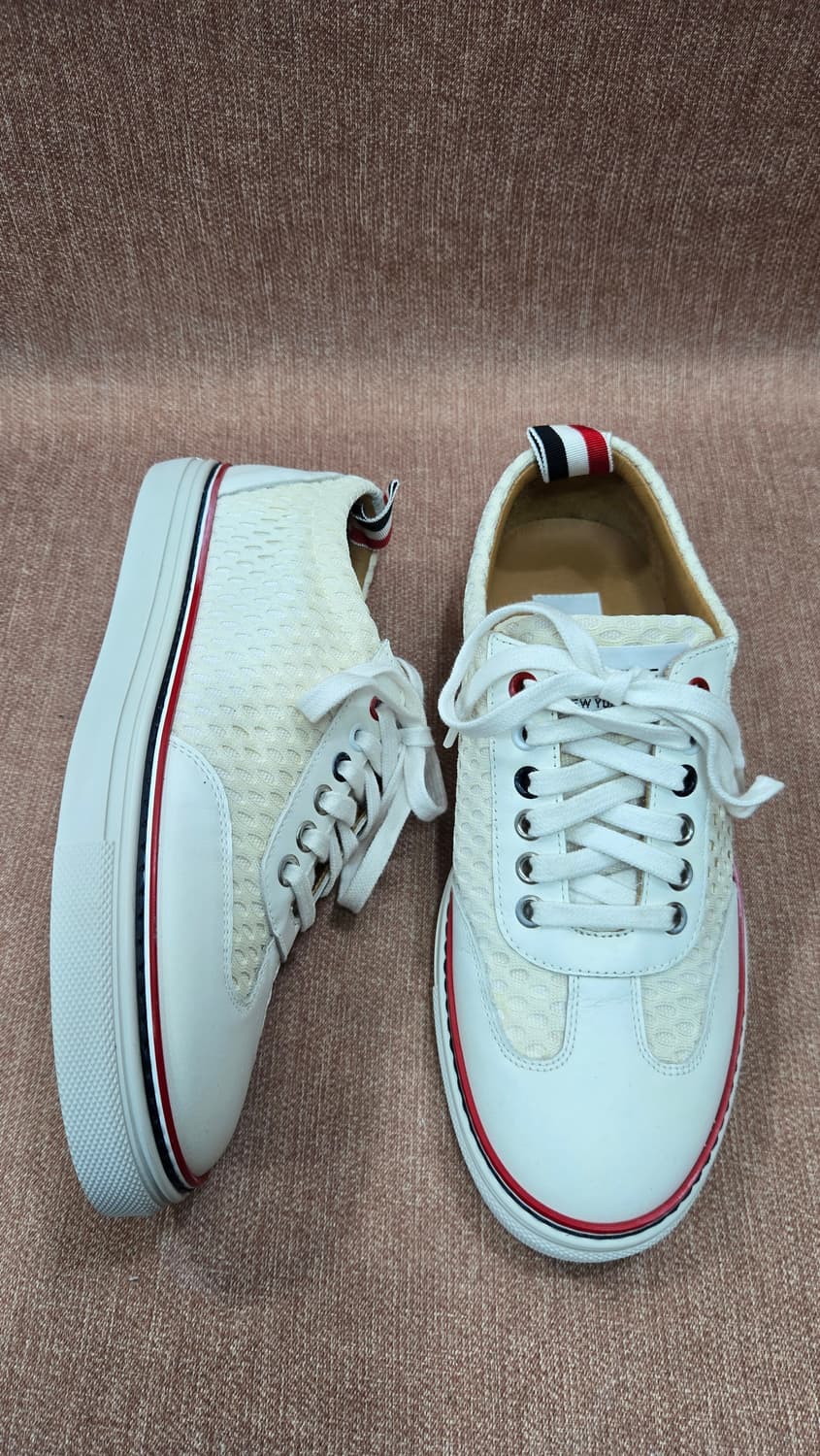 톰브라운 240mm-  에슬레틱 메시 스니커즈 화이트 상품이미지1