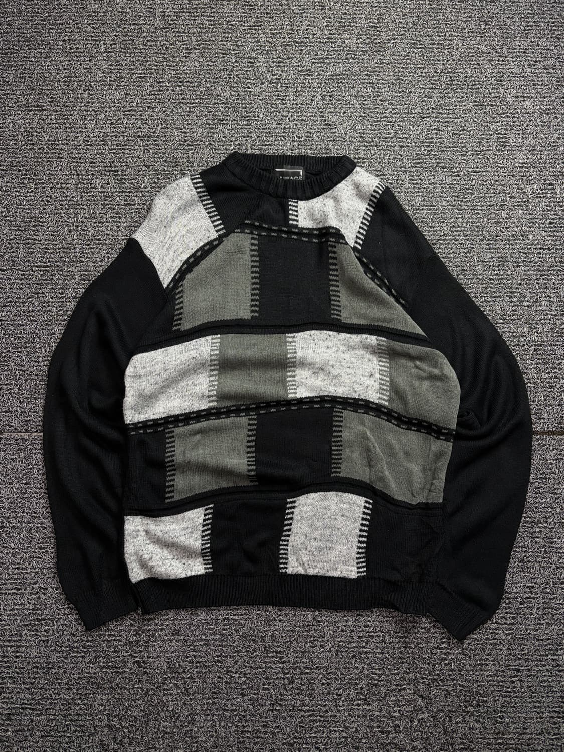 빈티지 아카이브 케이블 패턴 스웨터 1993 상품이미지2