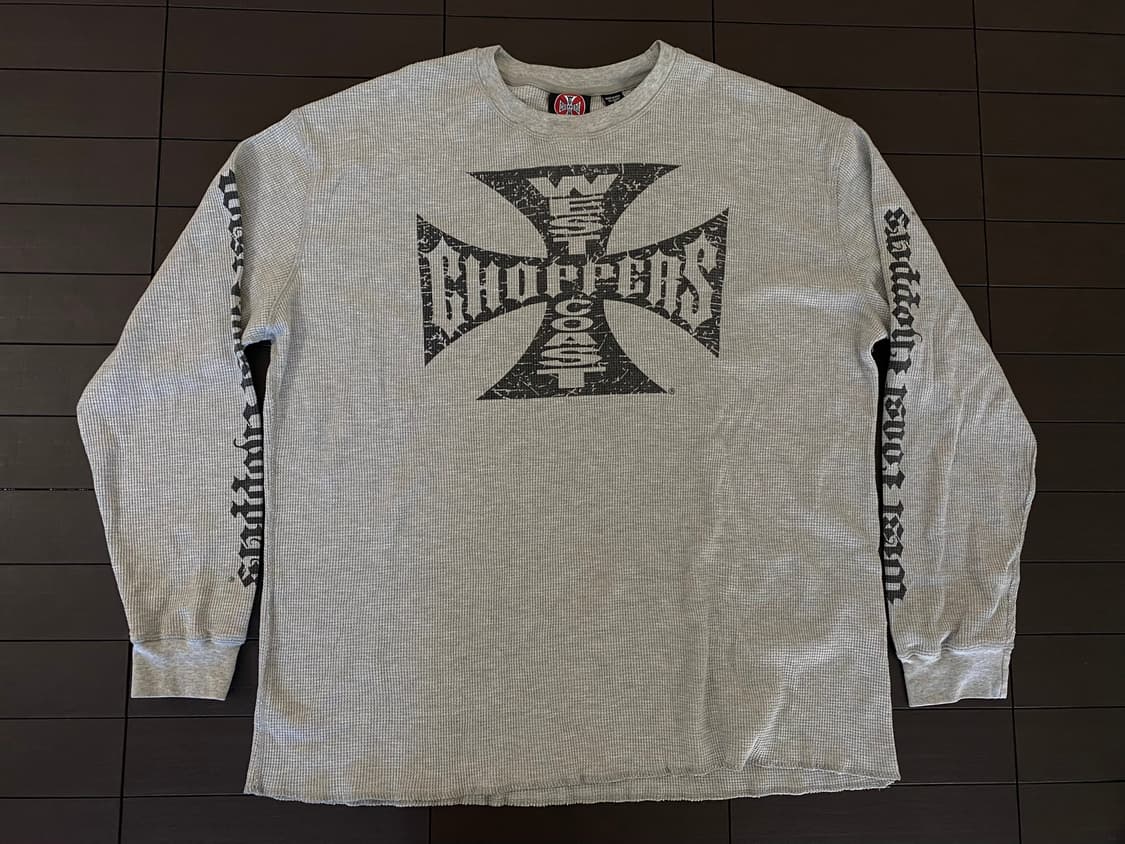 (XL) 00s west coast choppers 써멀 니트 롱슬리브 상품이미지2
