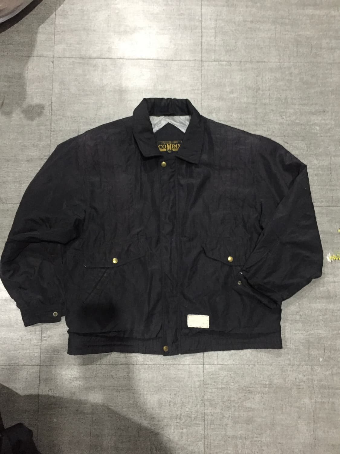 일본빈티지 Compax 올드스쿨스트릿 혁오풍 아방핏 1995봄버자켓 상품이미지1