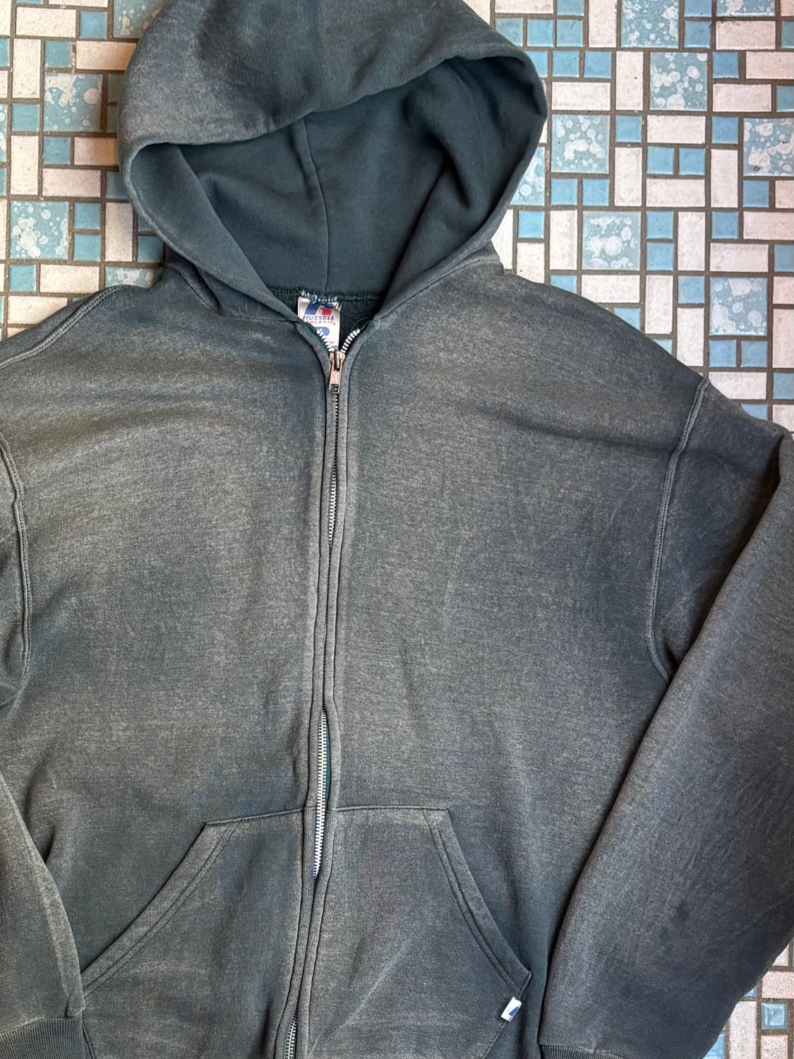 00’s 러셀 페이드 후드 자켓 상품이미지2