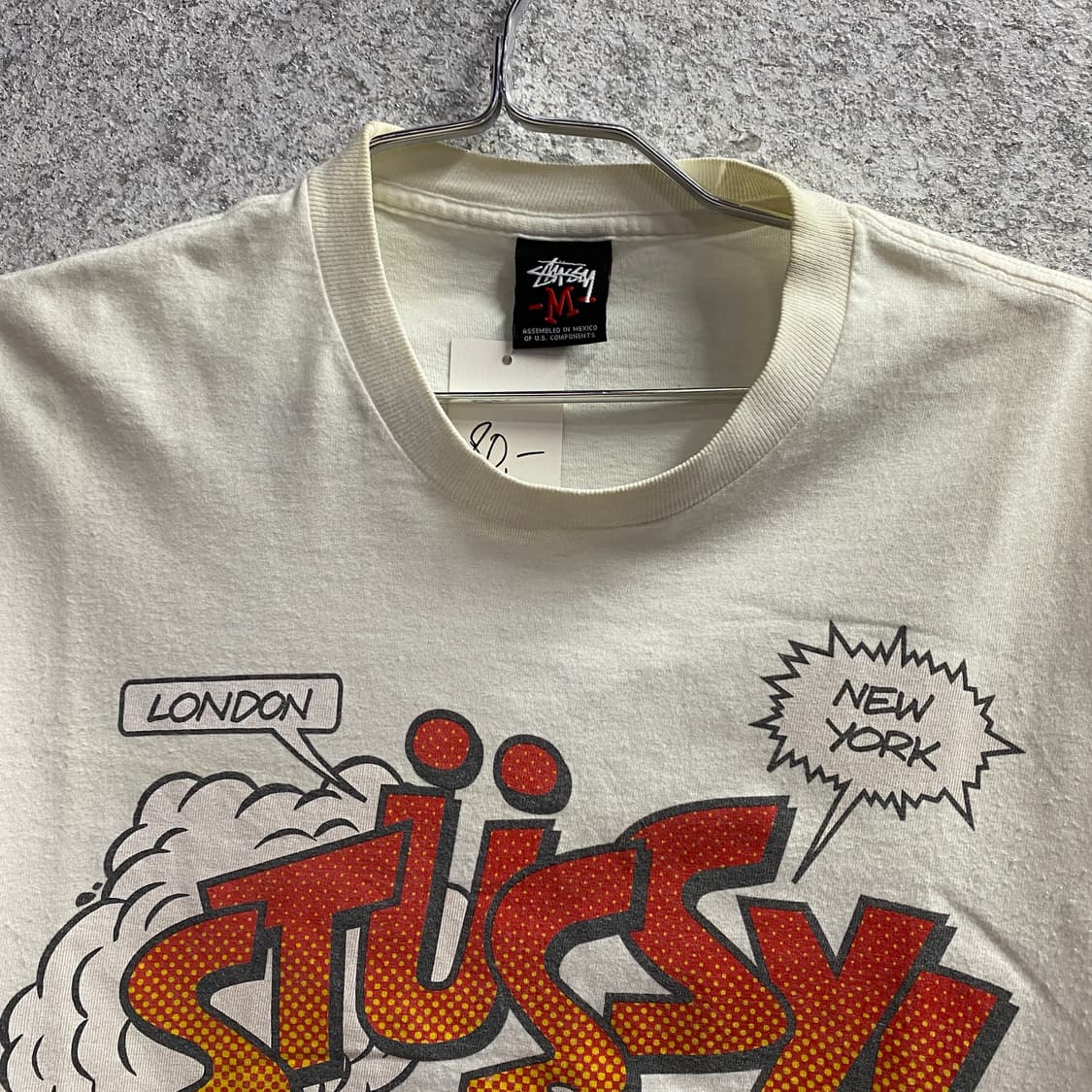 스투시 그래픽 올드스쿨 반팔티 B4261 상품이미지3