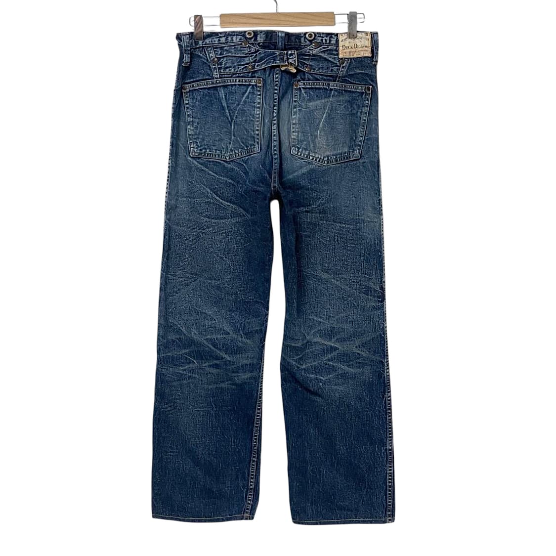 웨어하우스 덕디거 LOT. DD-02 네바다 신치백 데님 팬츠 상품이미지2