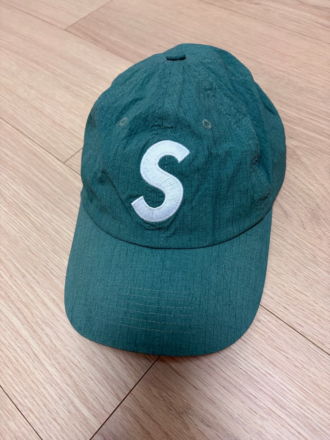 슈프림 S로고 볼캡 그린 상품이미지1