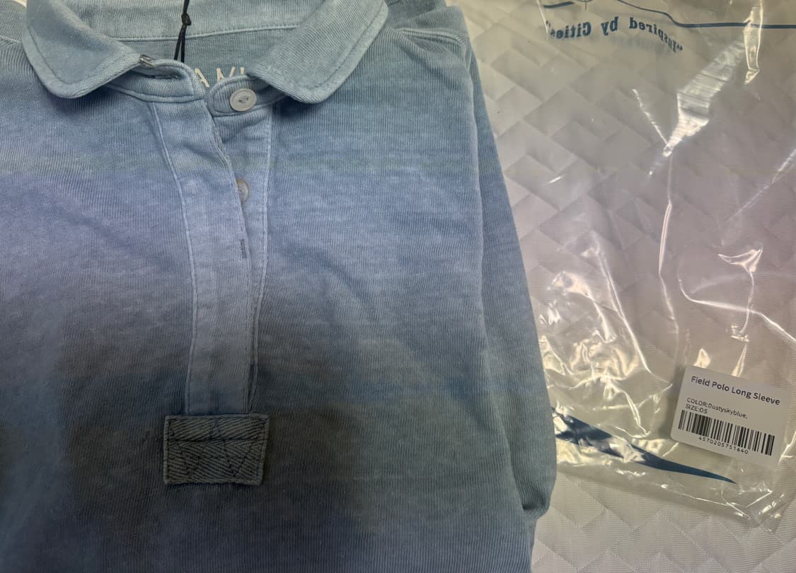 Urbanic30 field polo long sleeve 팝니다 상품이미지2