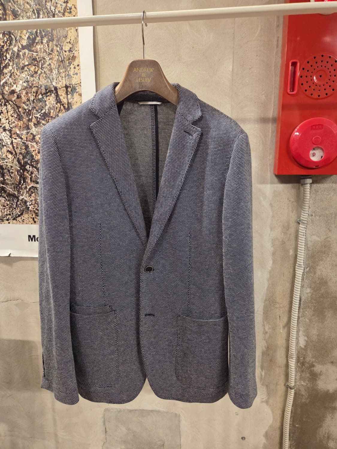 휴고보스 저지패브릭 자켓 상품이미지1