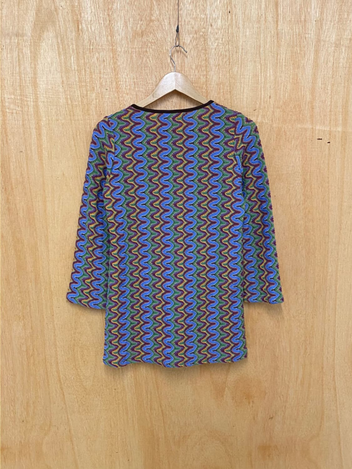 MICHEL KLEIN psychedelic crochet blouse  상품이미지3