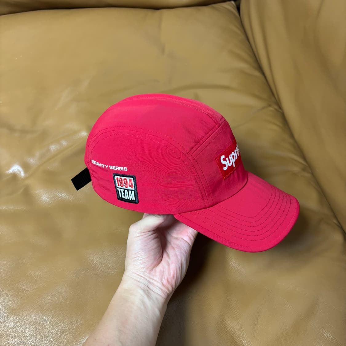 Supreme 슈프림 트레일 레드 캠프캡 모자 (Trail Red) 상품이미지3