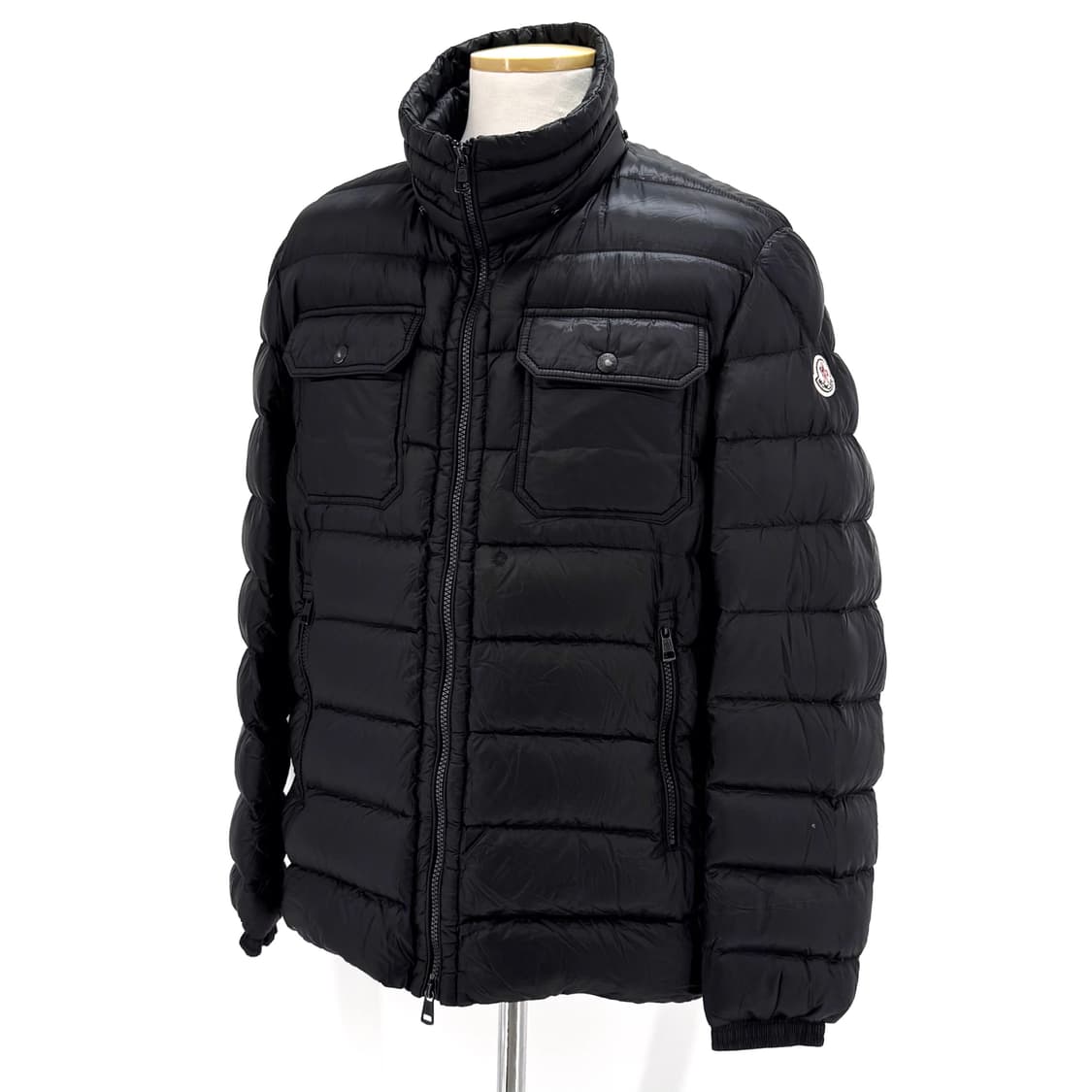 [4사이즈] 몽클레어 경량 패딩 자켓 블랙 상품이미지2