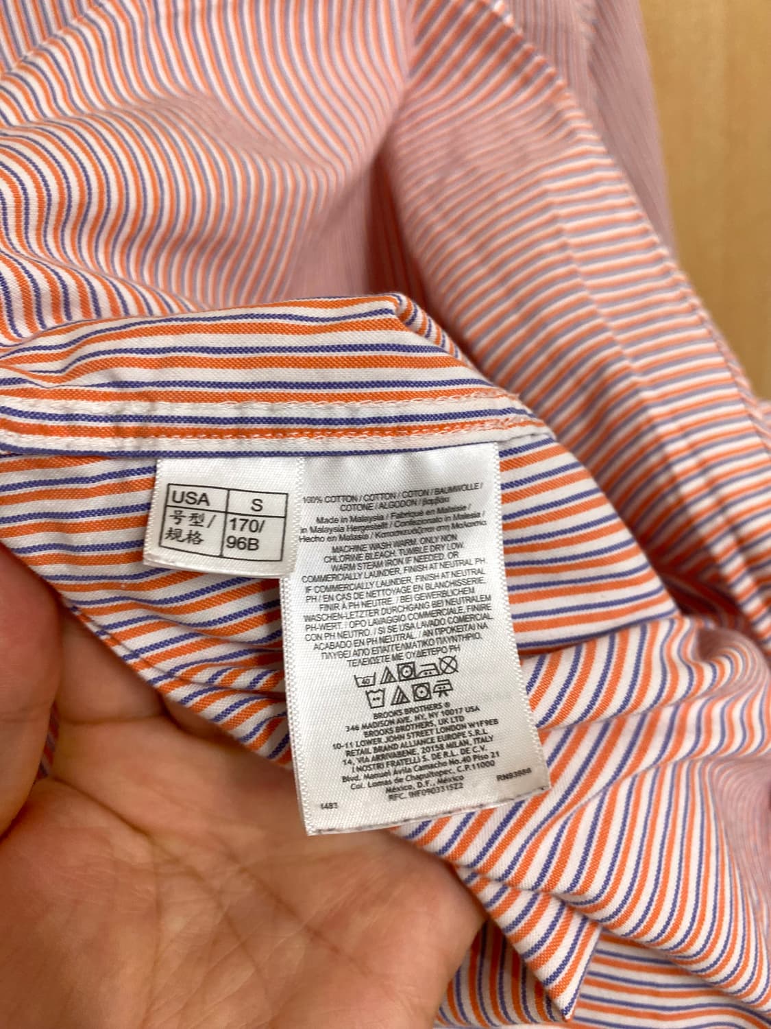 BROOKS BROTHERS stripe shirt 브룩스 브라더스 셔츠 상품이미지7