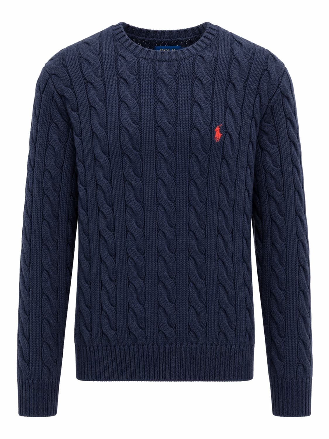 폴로 랄프로렌 꽈배기 니트 네이비 M 상품이미지1