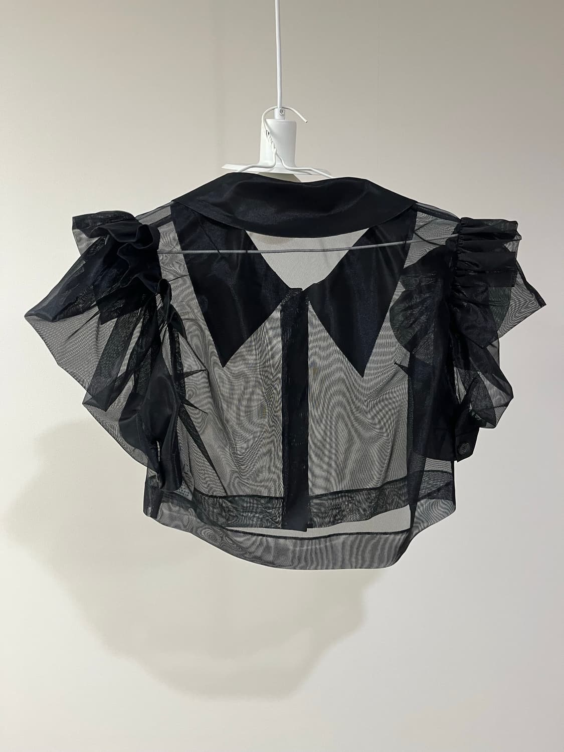 MINJUKIM 시스루 블라우스 상품이미지2