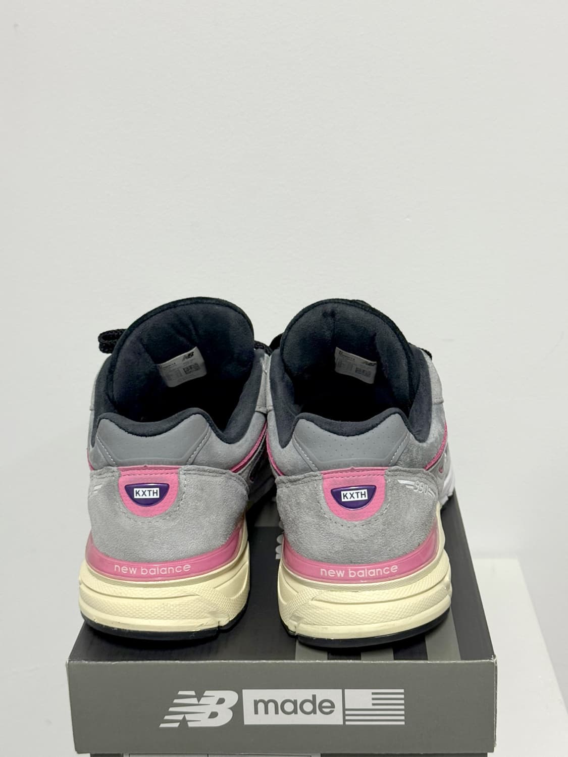 [280] 뉴발란스 x KITH 키스 990v4 그레이 상품이미지8