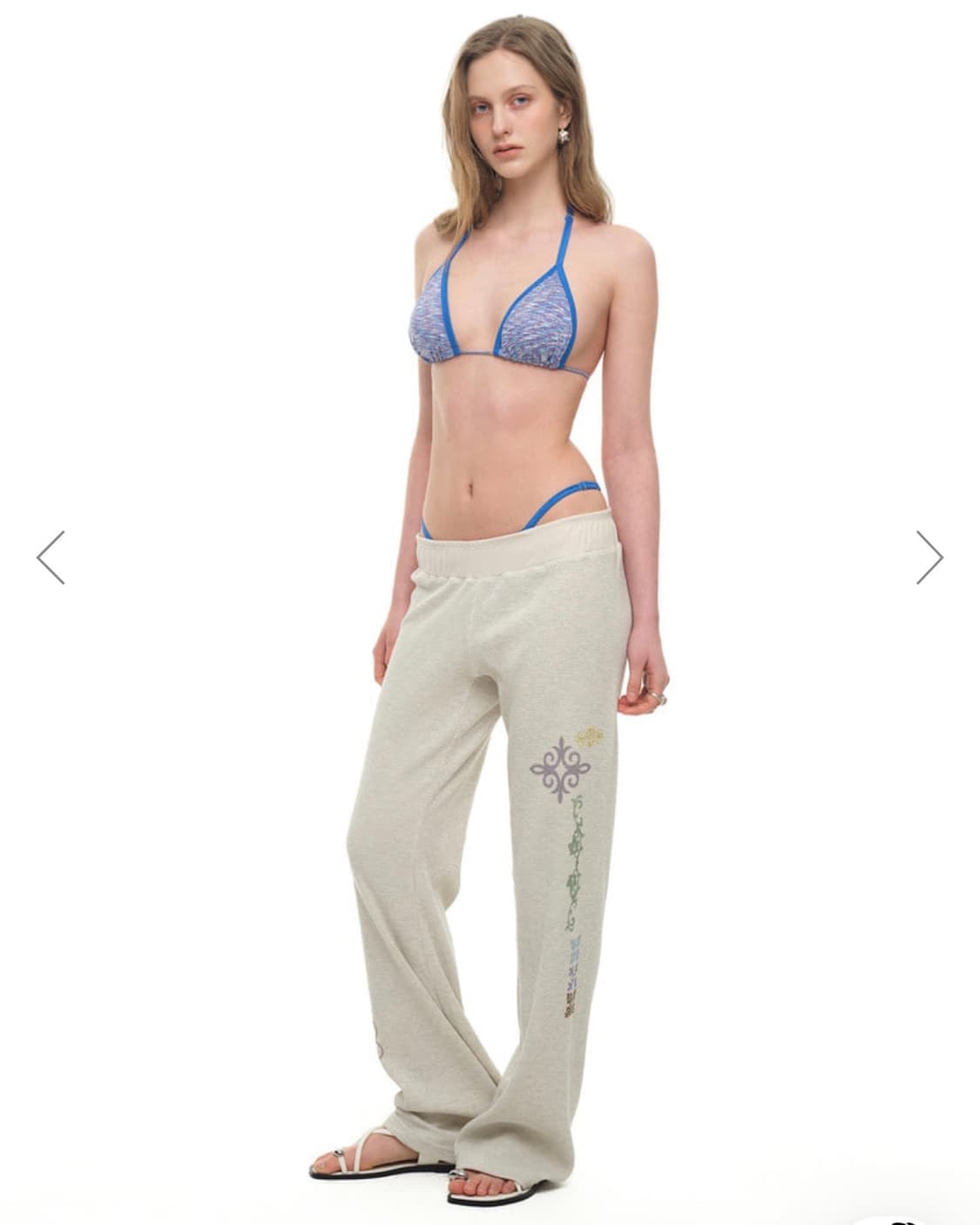 (새상품) 투머치택스 slim fit waffle pants 상품이미지2