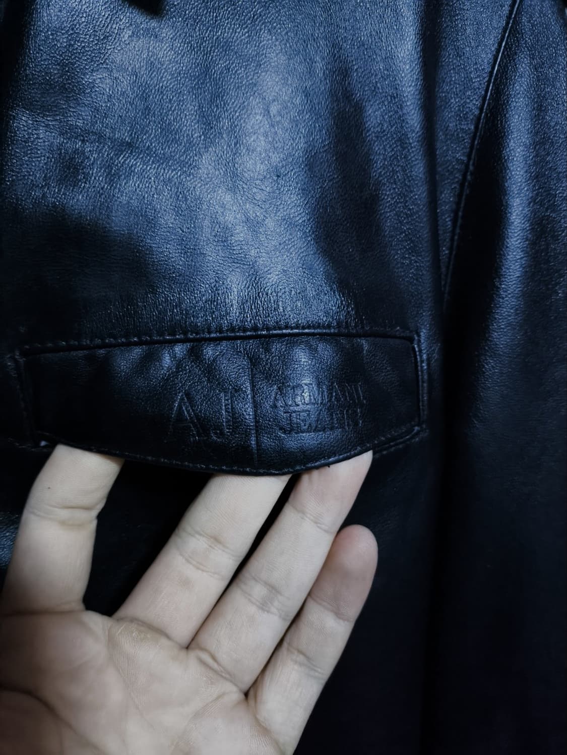 52 알마니 양가죽 자켓 상품이미지3