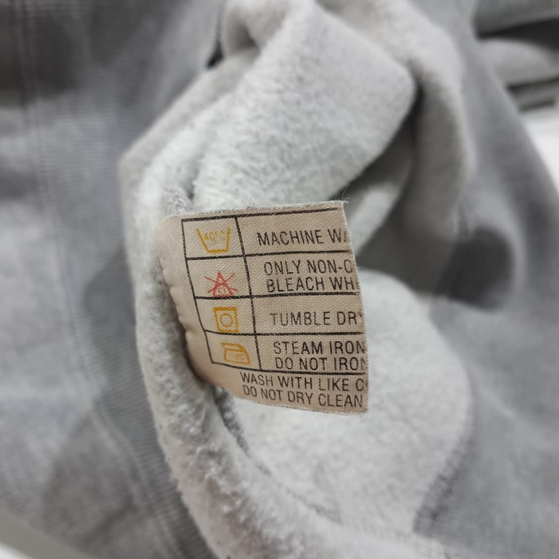 CL536 M 폴로 90s 캐나다판 하키베어 그레이 맨투맨 상품이미지6