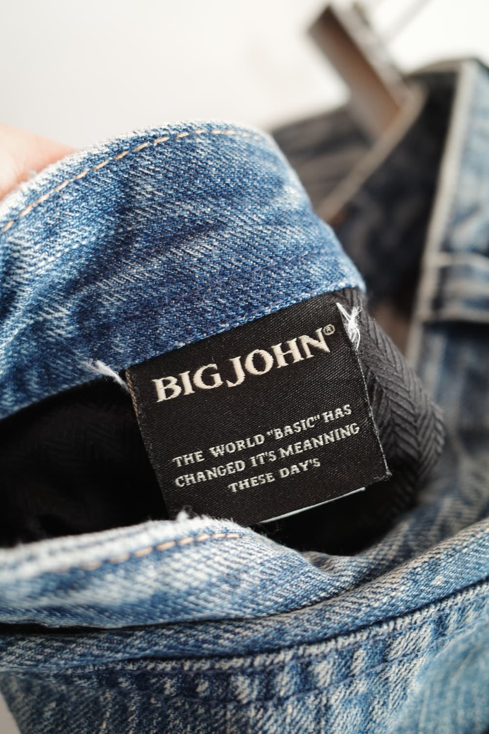 BIG JHON 빅존 워싱 부츠컷 데님 (31인치) 상품이미지6